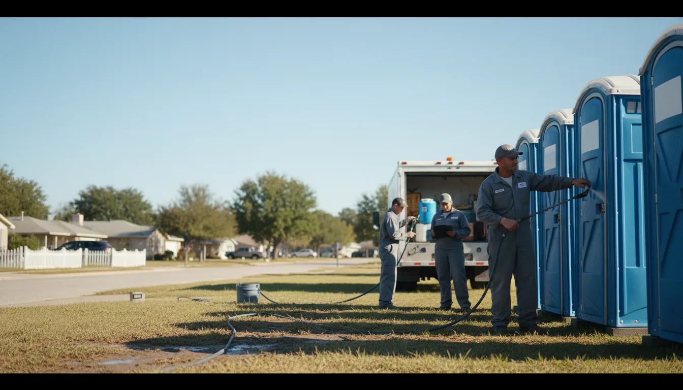 Long-Term Portable Toilet Rental in Frederick, IL near me